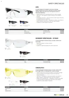 Preview of Black Woods Prosafe  - valid from 06.10.2023 | Page: 21 | Products: Ergonomic, Mirror, Coat