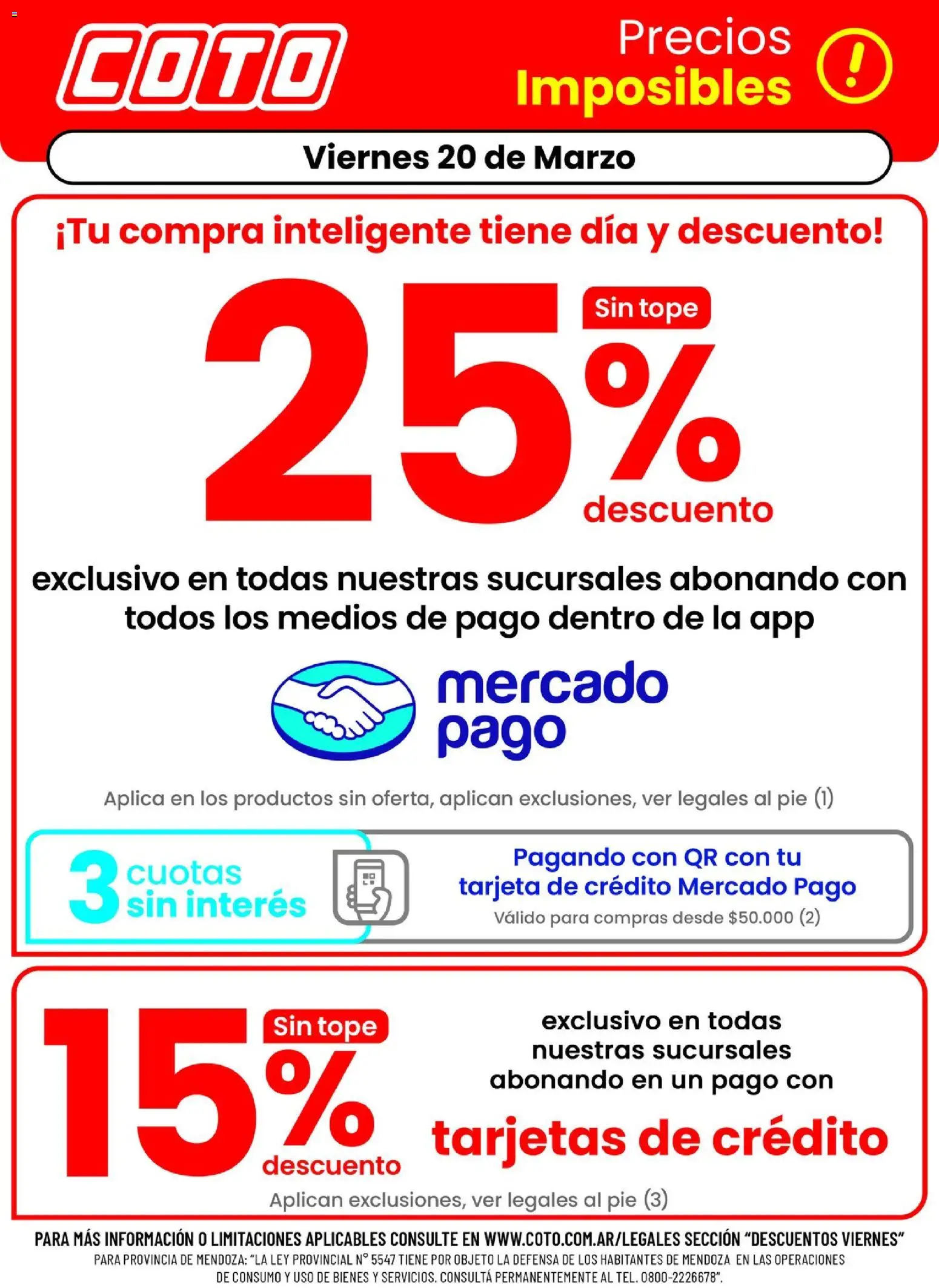 Coto - Descuento │ válido desde el 20.03.2026 | Página: 1