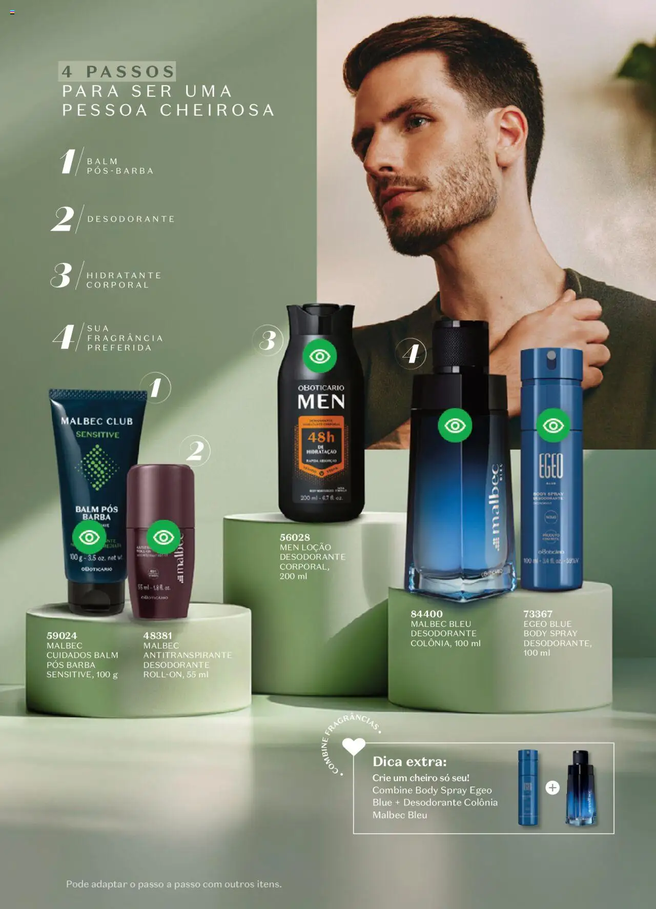 O Boticário Folheto - válido de 22.09.2025 | Página: 100 | Produtos: Fragrância, Hidratante corporal, Desodorante, Body