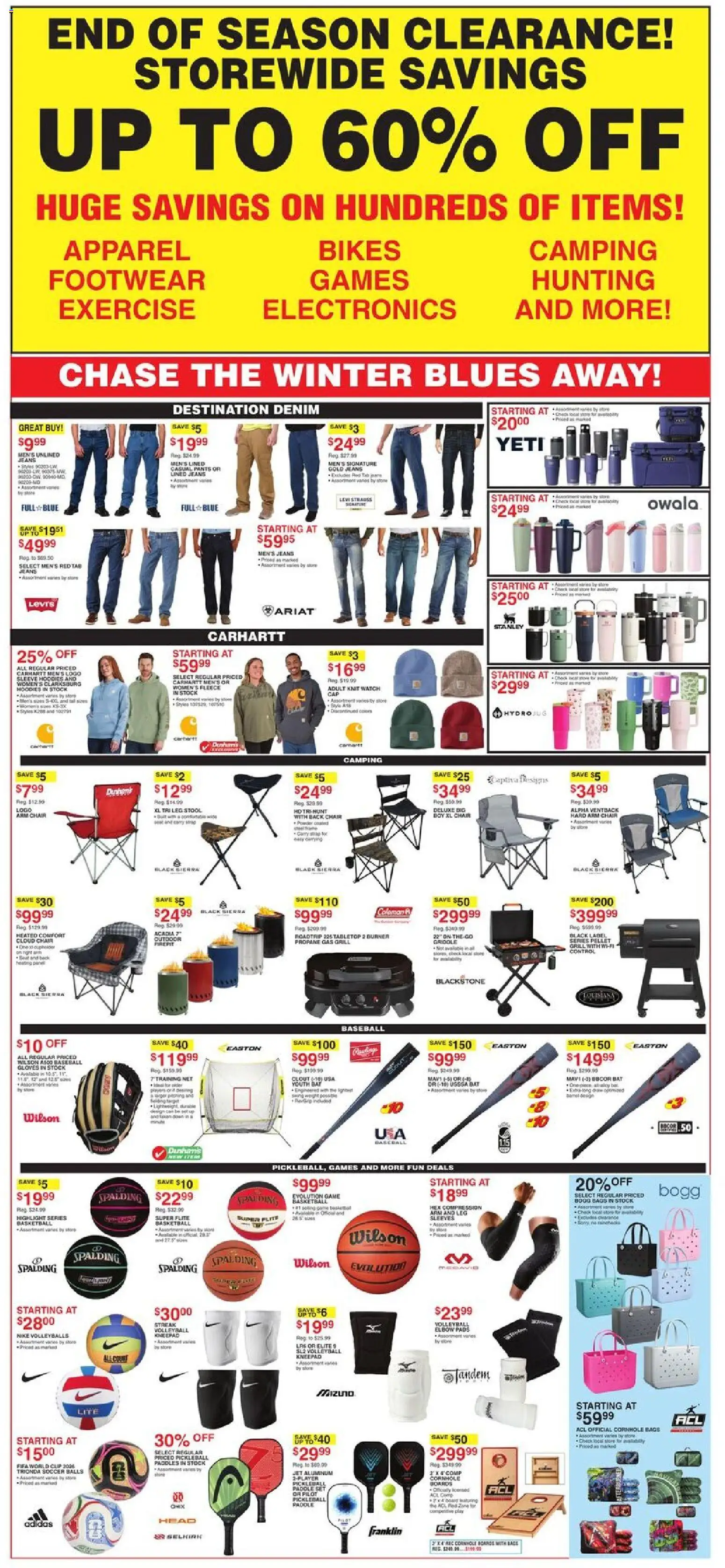 Dunham's Sports Weekly Ad - valid from 27.12.2025 | Page: 2 | Products: Griddle, Pants, Phone, Watch