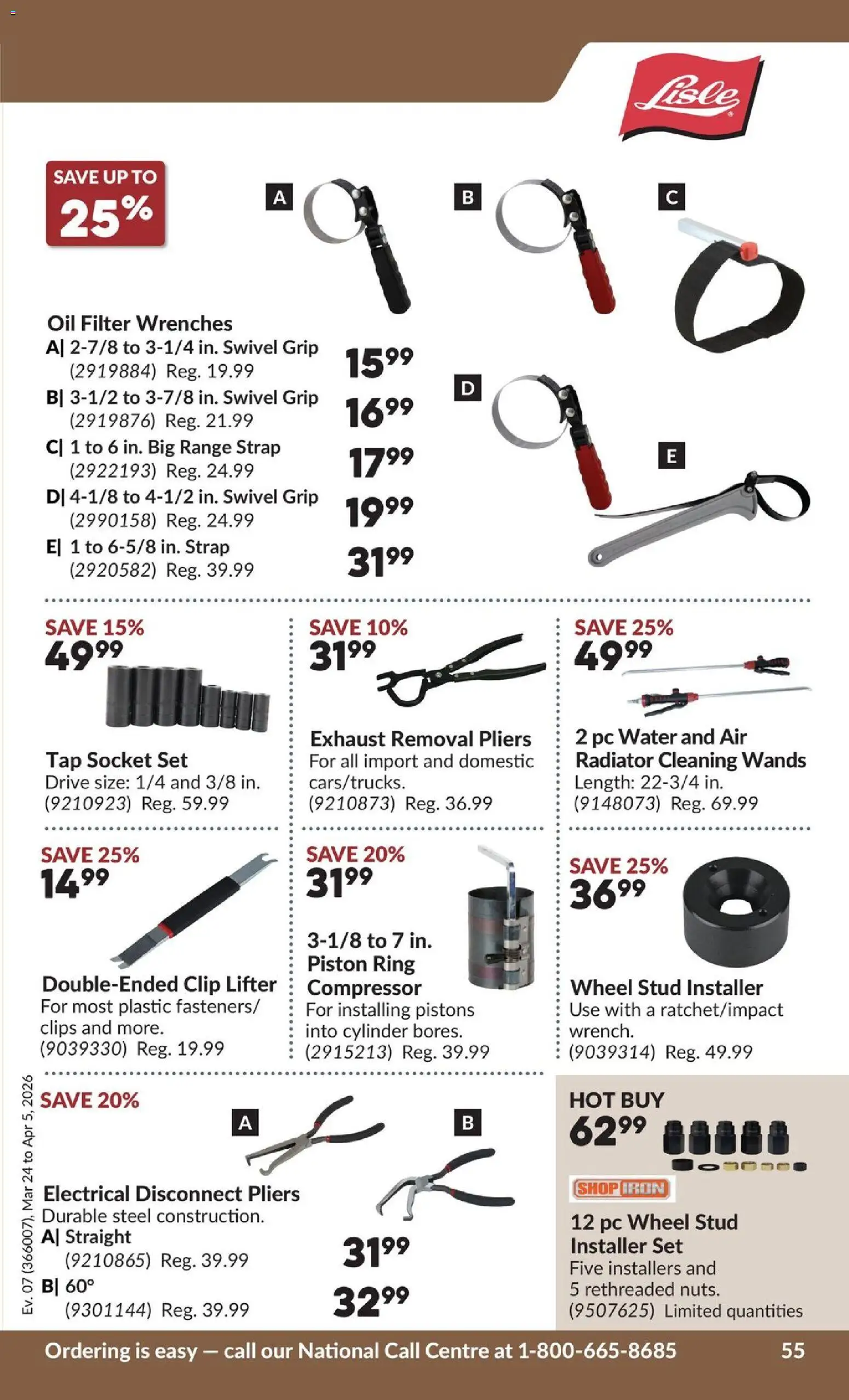 Princess Auto flyer valid from 24.03.2026 | Page: 63 | Products: PC, Iron, Radiator, Oil