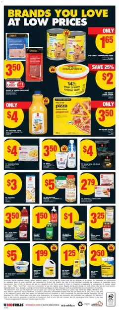 Preview of NO NAME evaporated partly skimmed milk, evaporated partly skimmed milk from shop No Frills valid from 13.11.2025 | Page: 4