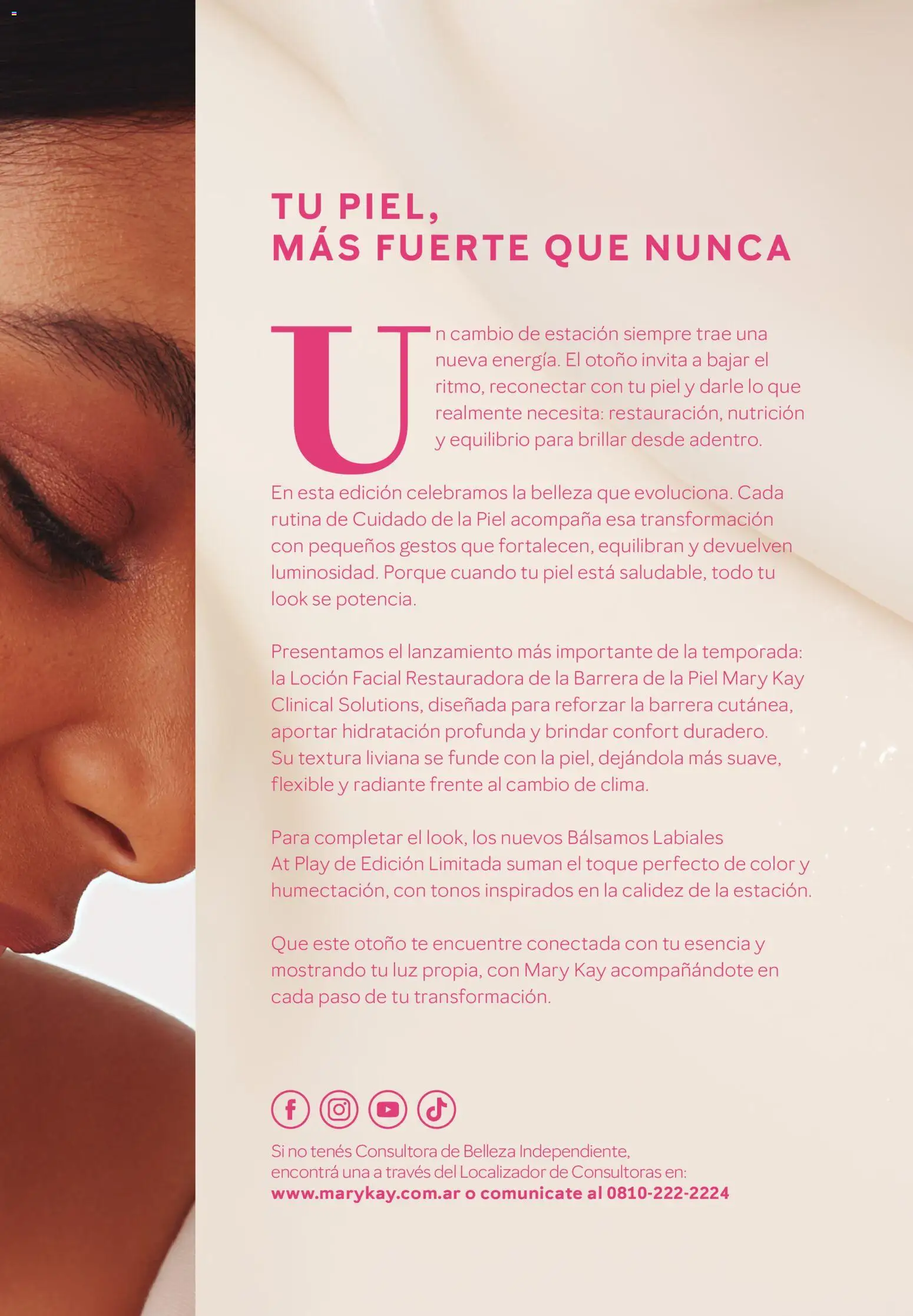 Mary Kay - Look Digital Otoño 2026 │ válido desde el 01.04.2026 | Página: 3 | Productos: Flexible, Loción, Té, Radiante