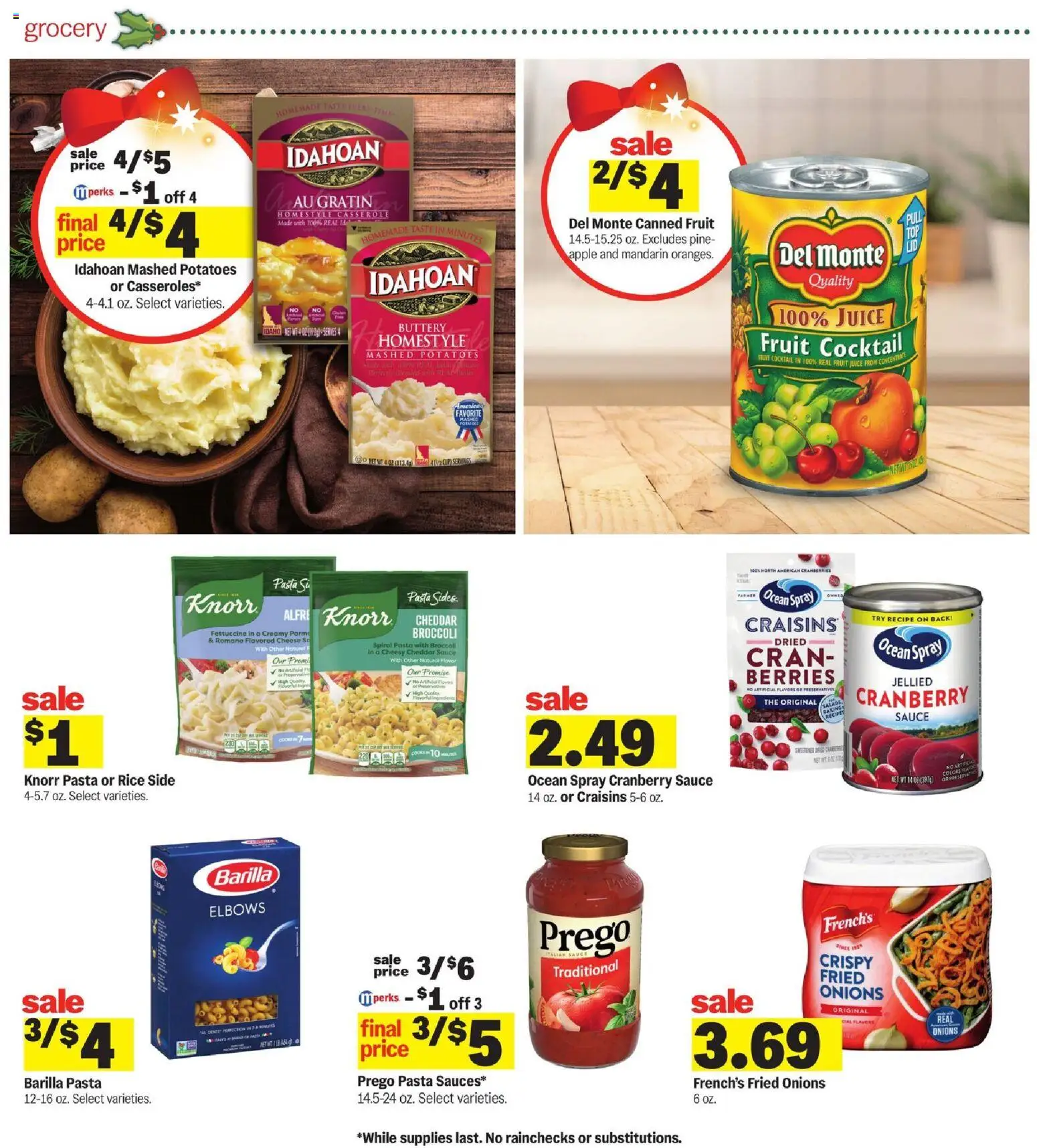 Meijer Weekly Ad - MI - valid from 17.12.2025 | Page: 11 | Products: Cheese, Rice, Potatoes, Sauce