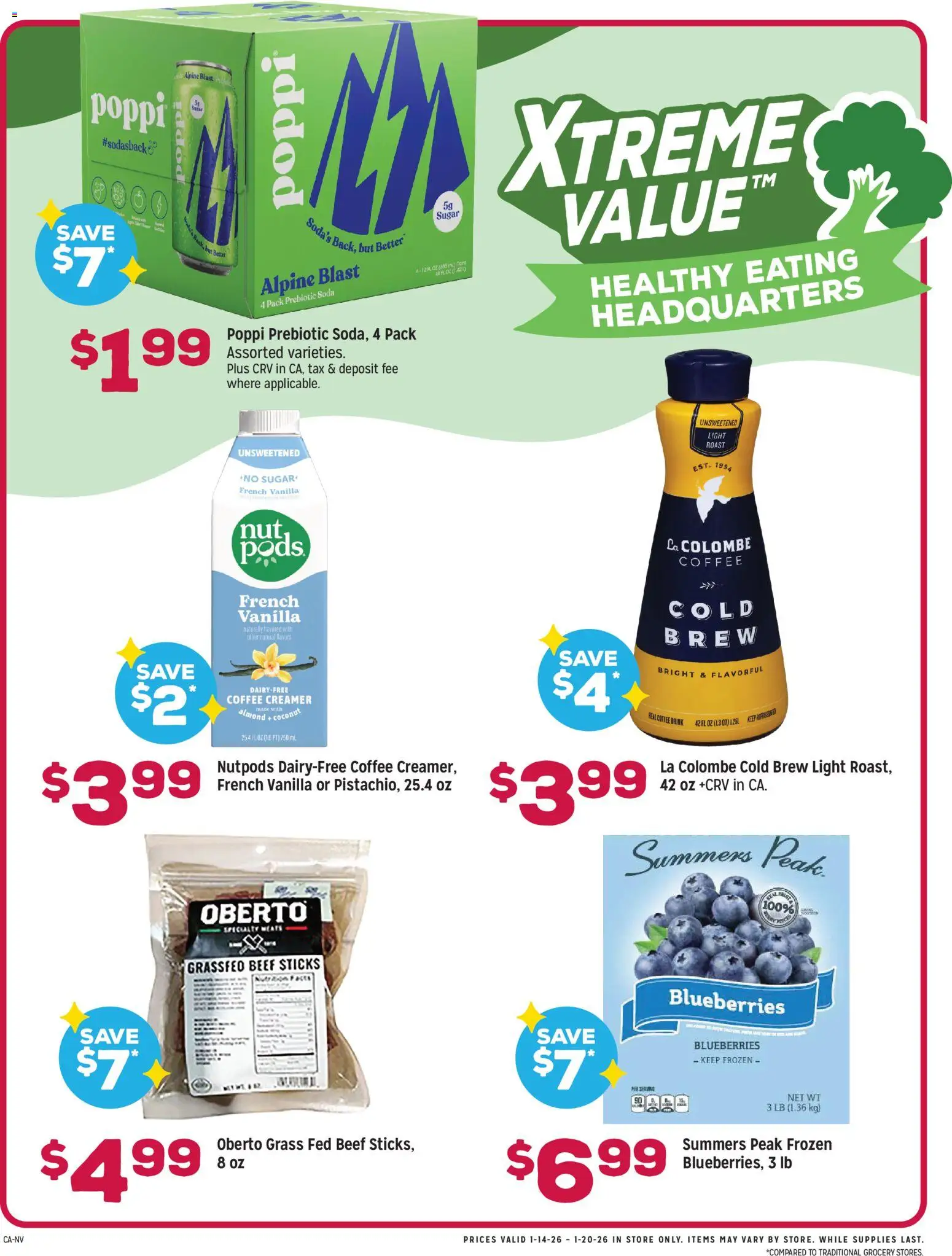 Grocery Outlet Weekly Ad - CA - valid from 14.01.2026 | Page: 3