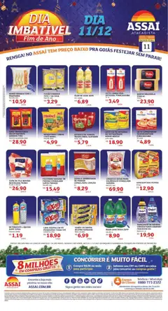 Encarte Assaí Atacadista - GO - Pré-Visualização do folheto da loja Assaí Atacadista, válido de 11.12.2025