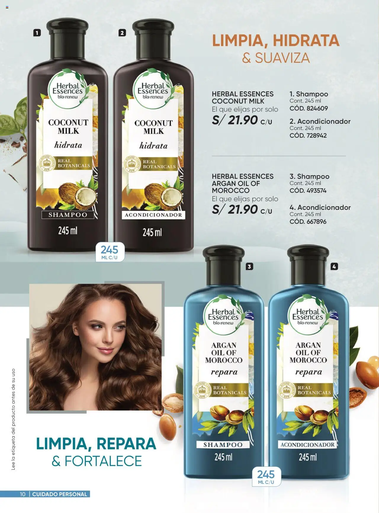 Catálogo Azzorti válido desde 29.09.2025 | Página: 10 | Productos: Shampoo, Acondicionador