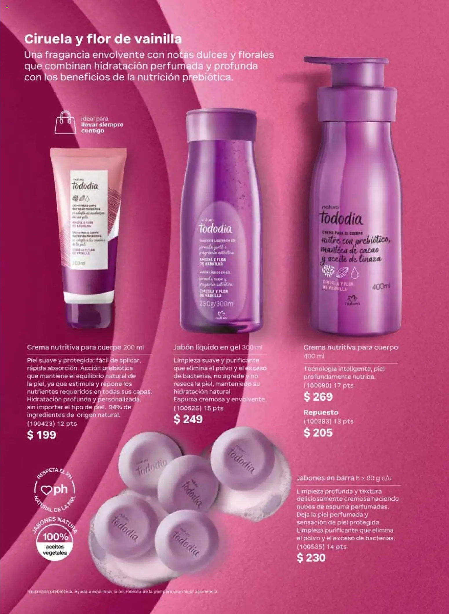 Nuevas ofertas de Natura válidas en toda la República Mexicana desde el 08.05.2026. ¡Encuentra las mejores ofertas en Natura campaña 8 2026! | Página: 117 | Productos: Crema, Aceite, Dulces, Jabón