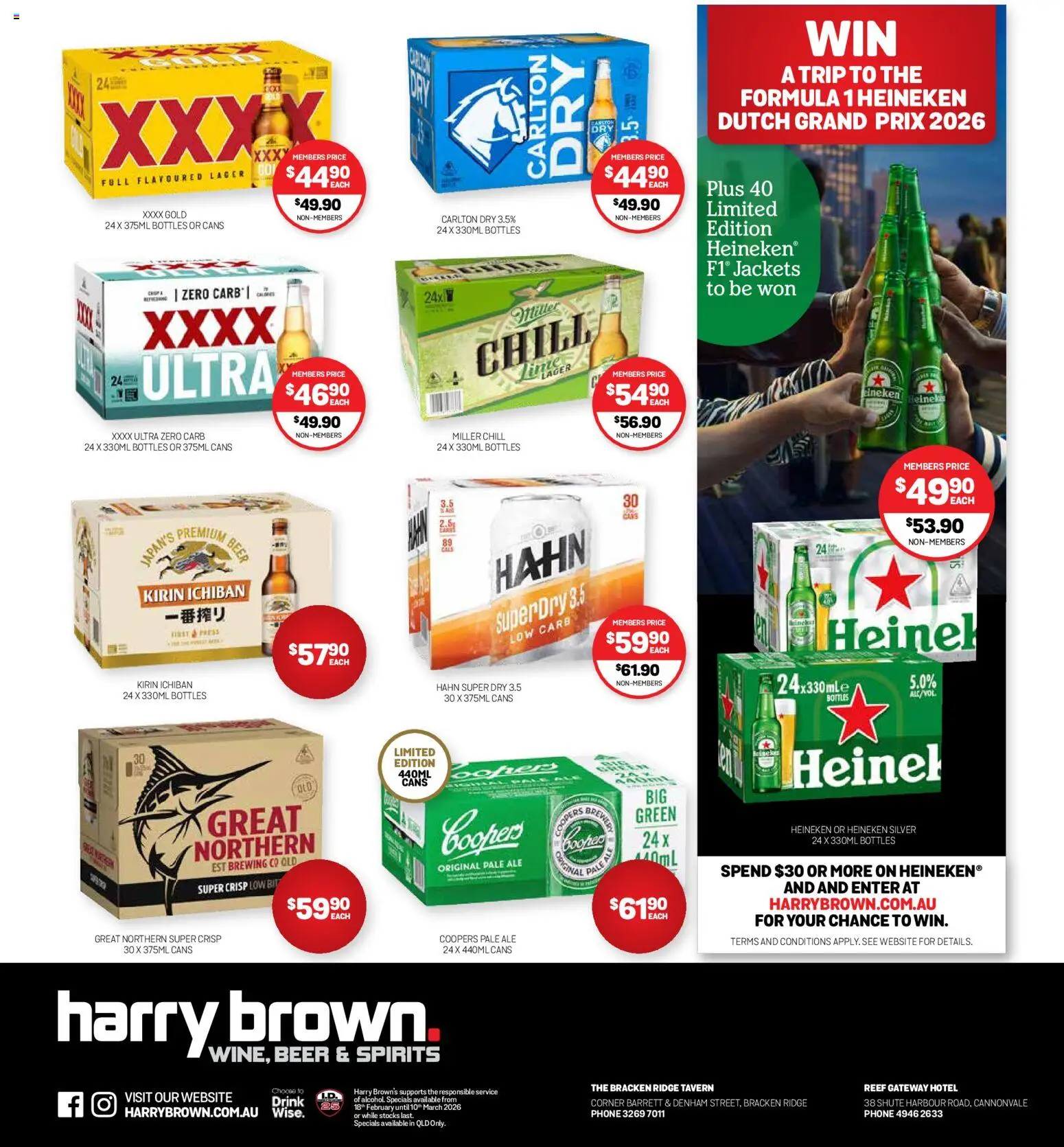 Harry Brown catalogue - valid from 18.02.2026 | Page: 12 | Products: Beer, Phone, Press