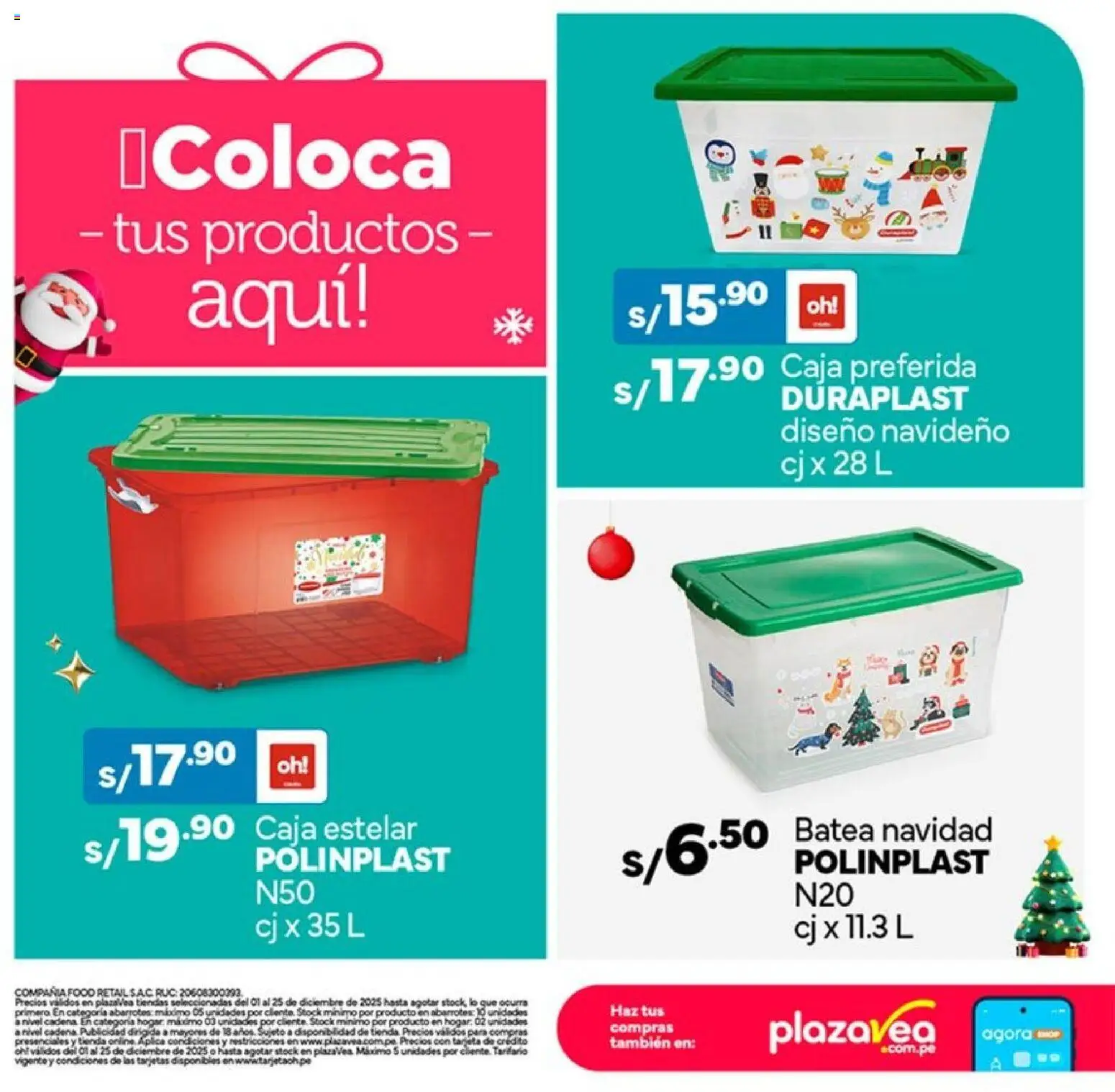 Catálogo Plaza Vea válido desde 01.12.2025 | Página: 6 | Productos: Caja