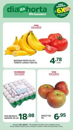 Supermercado Guanabara - Ofertas da semana - Pré-Visualização do folheto da loja Supermercado Guanabara, válido de 28.04.2026