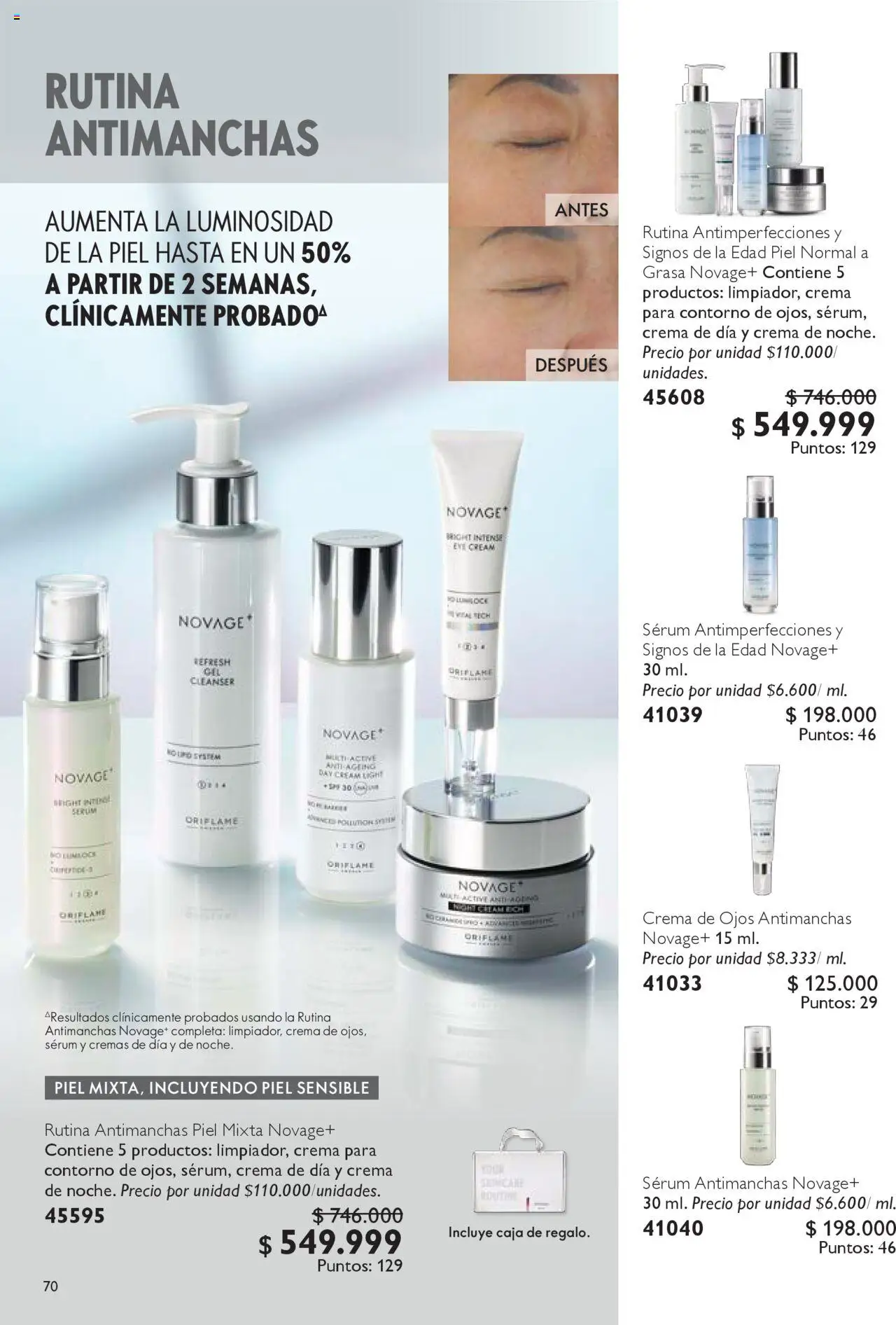 Oriflame revista - valida desde el 13.09.2025 | Página: 70