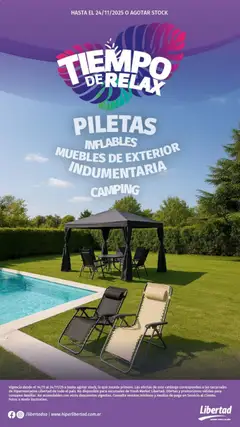 Vista previa Hipermercado Libertad - Tiempo Relax válido desde el 14.11.2025