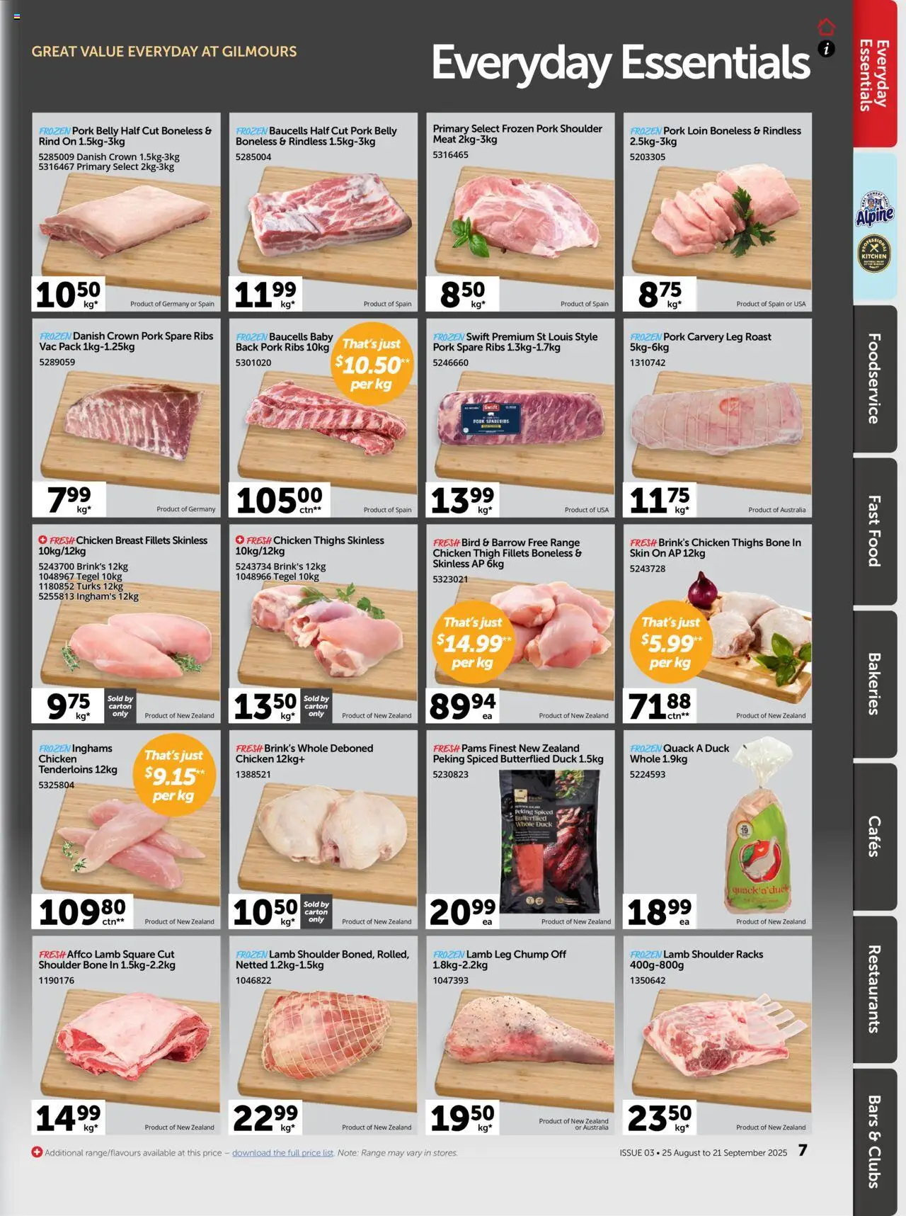 Gilmours catalogue from 25.08.2025 | Page: 8