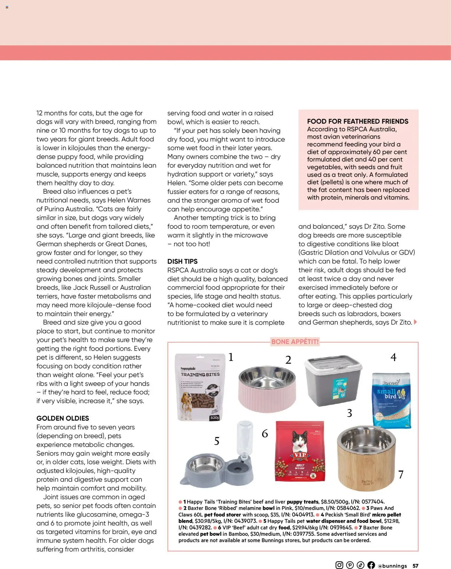 Bunnings Warehouse catalogue - valid from 01.04.2026 | Page: 57 | Products: Seeds, Microwave, Nutrients, Weight