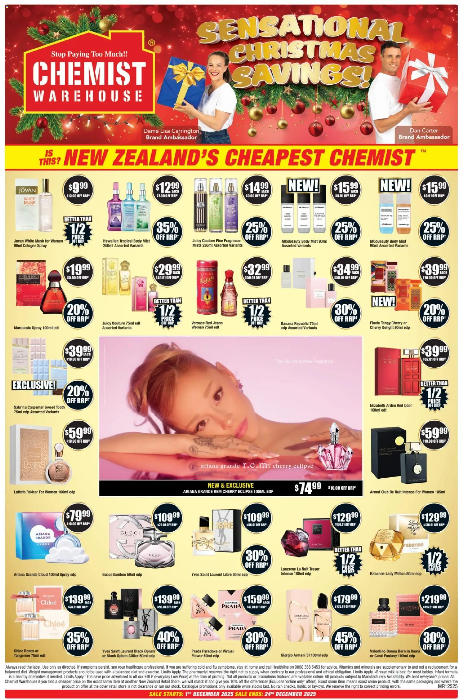 Chemist Warehouse catalogue from 01.12.2025 | Page: 1