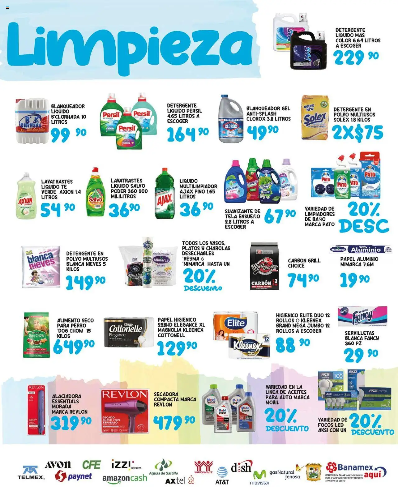 Nuevas ofertas de Alsuper válidas en toda la República Mexicana desde el 05.09.2025. ¡Encuentra las mejores ofertas en Alsuper - Folleto - Saltillo! | Página: 5 | Productos: Detergente, Suavizante, Papel higiénico, Baño