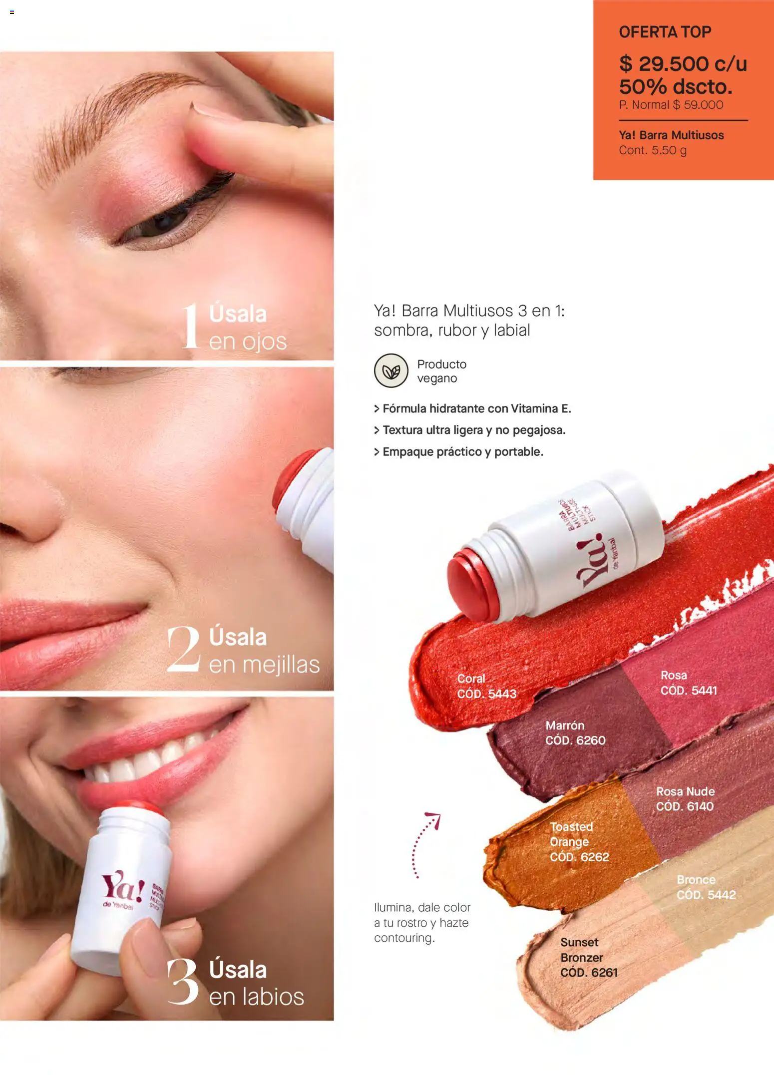 Yanbal revista - valida desde el 03.01.2026 | Página: 59 | Productos: Rubor, Top