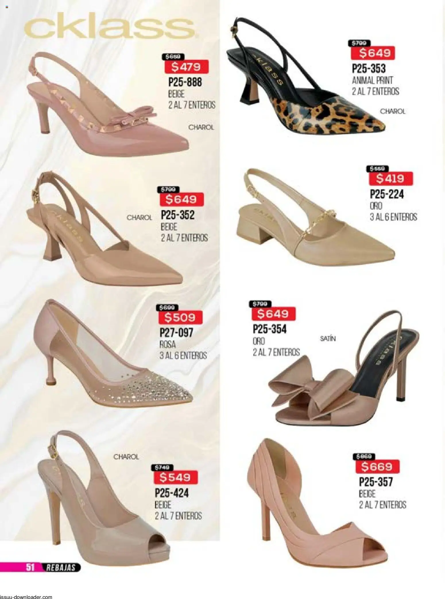 Nuevas ofertas de Cklass válidas en toda la República Mexicana desde el 31.10.2025. ¡Encuentra las mejores ofertas en Cklass catálogo Súper Rebajas Calzado! | Página: 86