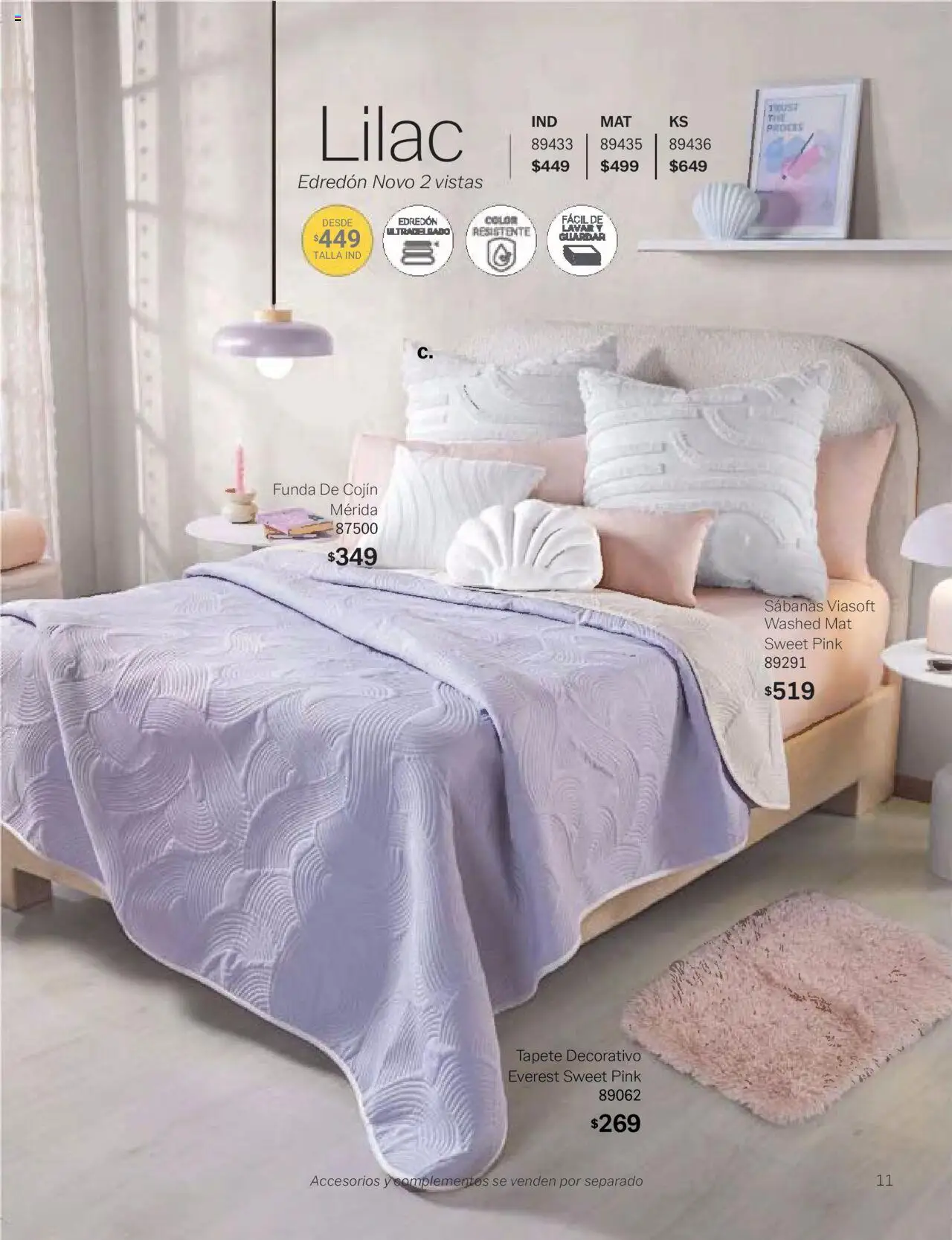 Nuevas ofertas de Vianney válidas en toda la República Mexicana desde el 24.01.2025. ¡Encuentra las mejores ofertas en Vianney catálogo Chavos! | Página: 13 | Productos: Funda, Sabanas, Tapete