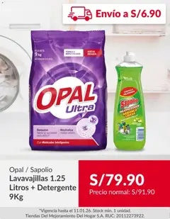 Vista previa de folleto Catálogo Sodimac  de la Sodimac válido desde 05.01.2026 | Página: 2 | Productos: Detergente, Lavavajillas, Peso