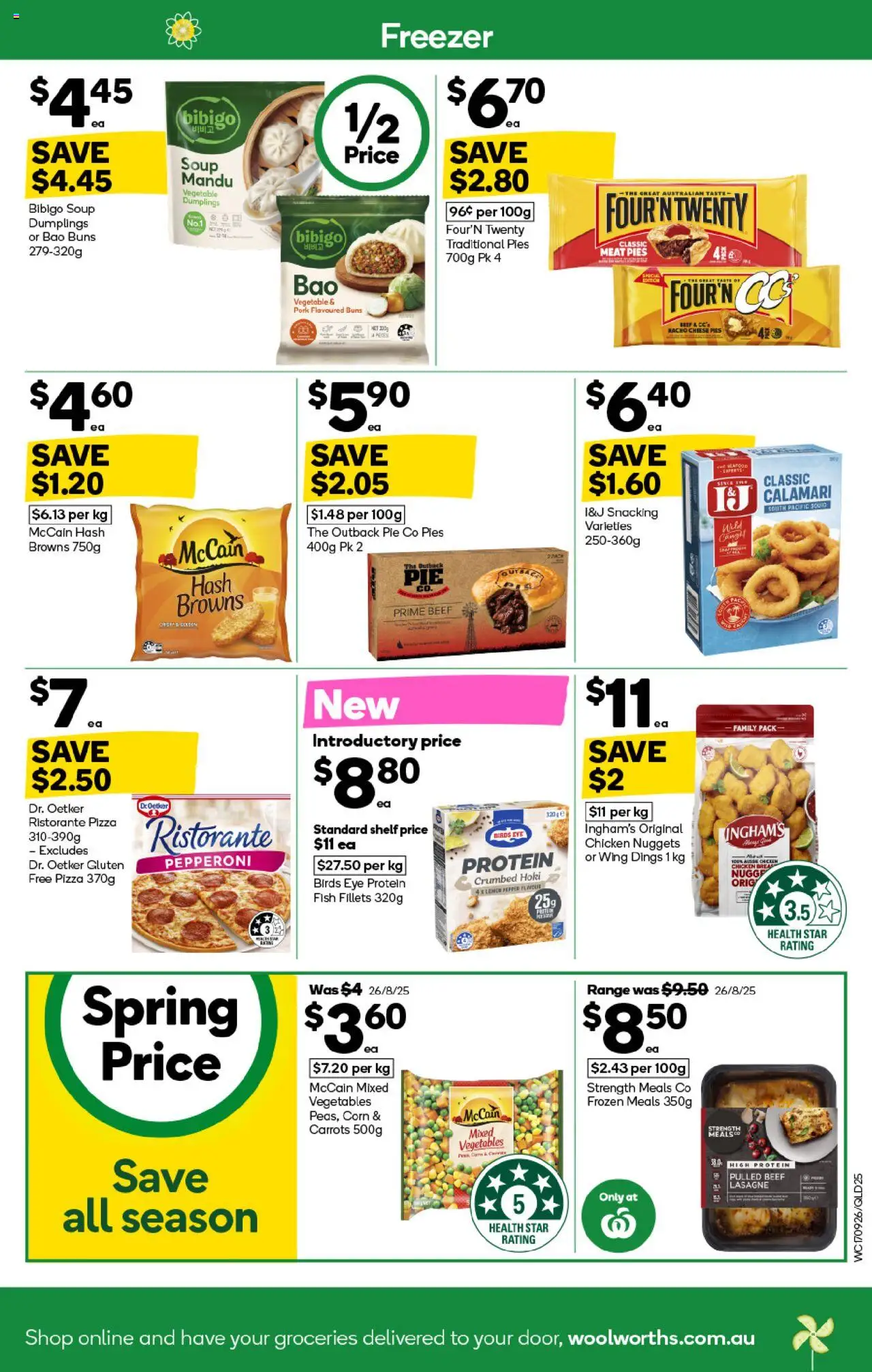 Woolworths catalogue - valid from 17.09.2025 | Page: 23 | Products: Shelf, Cheese, Pork, Soup