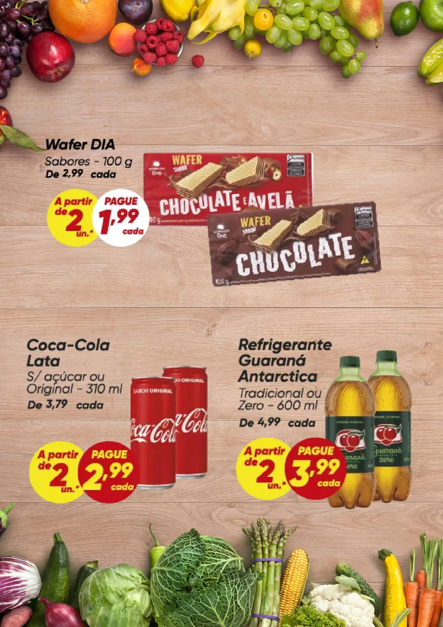 Dia Folheto - válido de 23.03.2026 | Página: 4 | Produtos: Guaraná, Chocolate, Açúcar, Refrigerante