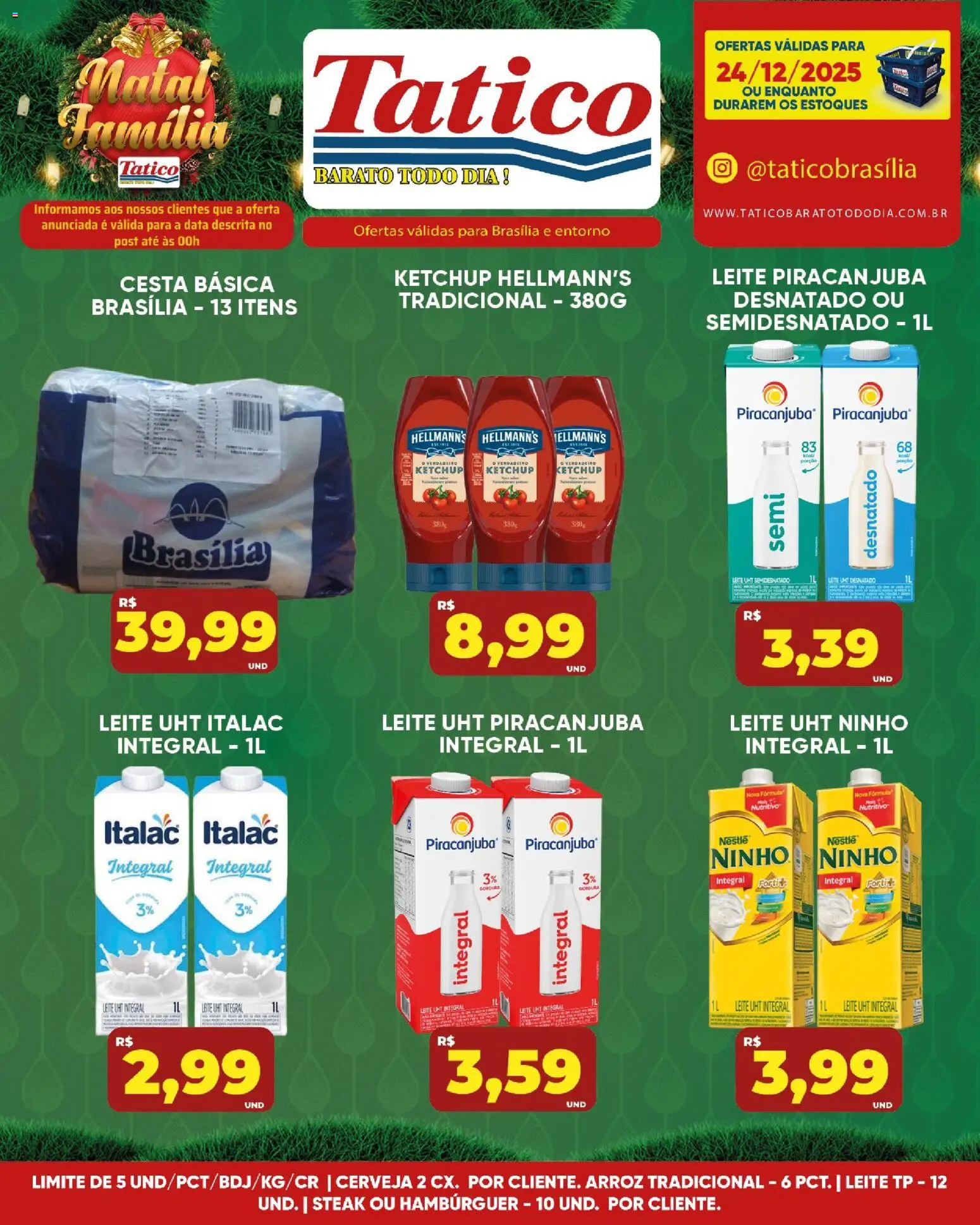 Tatico Folheto - válido de 24.12.2025 | Página: 37 | Produtos: Cesta, Cerveja, Arroz, Hambúrguer