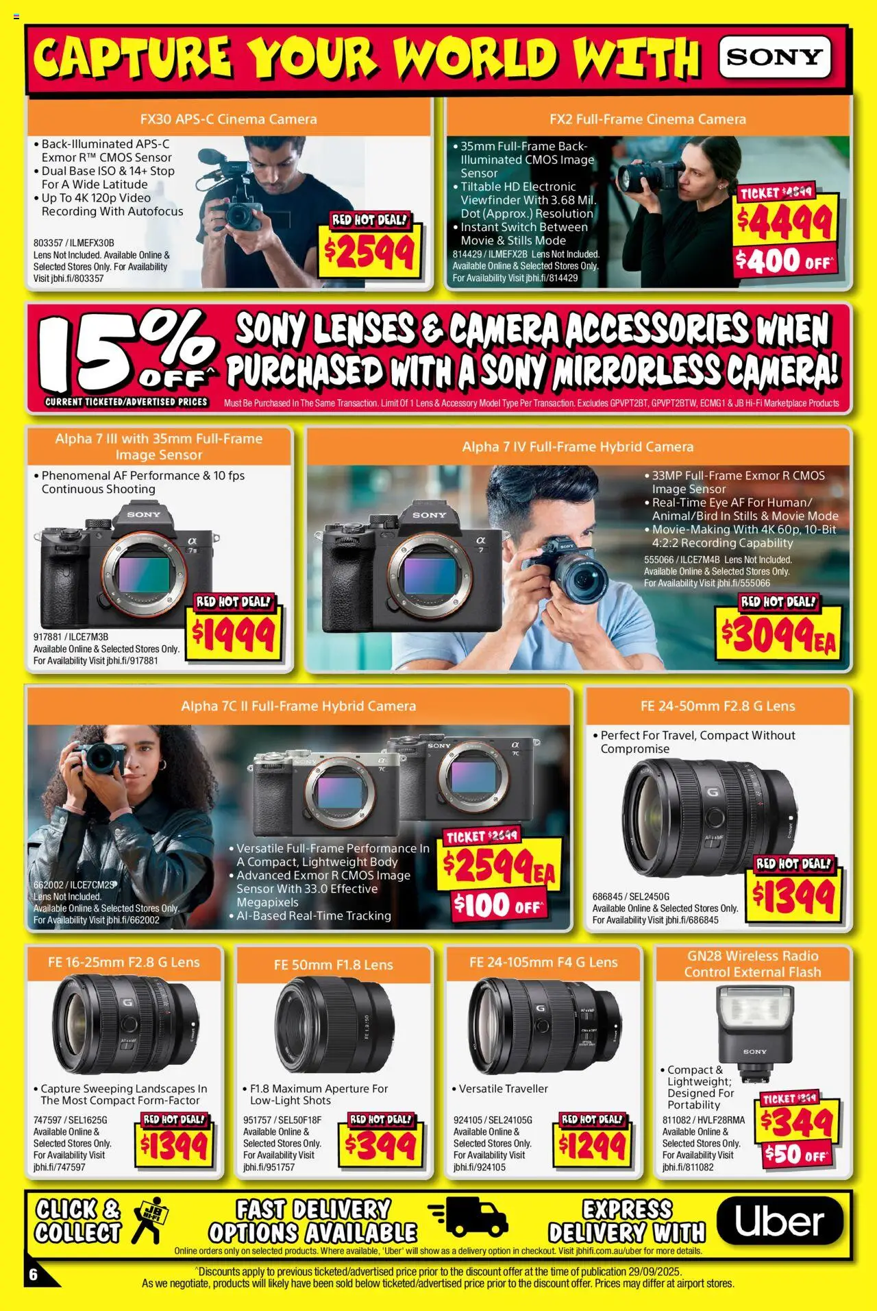JB Hi-Fi catalogue - valid from 02.10.2025 | Page: 6 | Products: Accessories, Camera, Radio