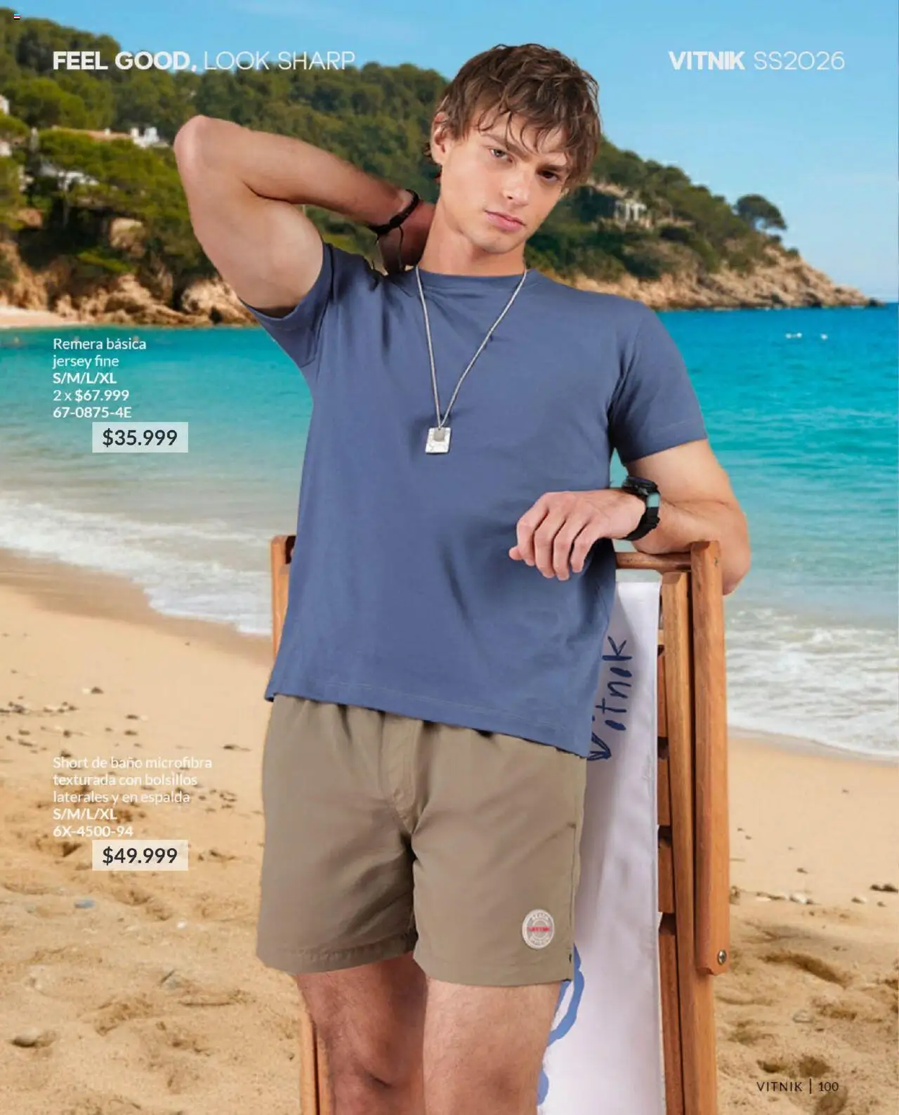 Vitnik - Catálogo Hombre │ válido desde el 07.10.2025 | Página: 100 | Productos: Remera, Short, Baño