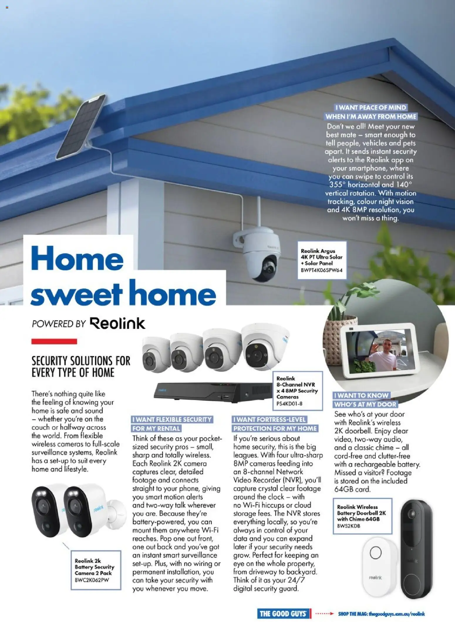 The Good Guys catalogue - valid from 04.01.2026 | Page: 5 | Products: Couch, Door, Safe, Video recorder