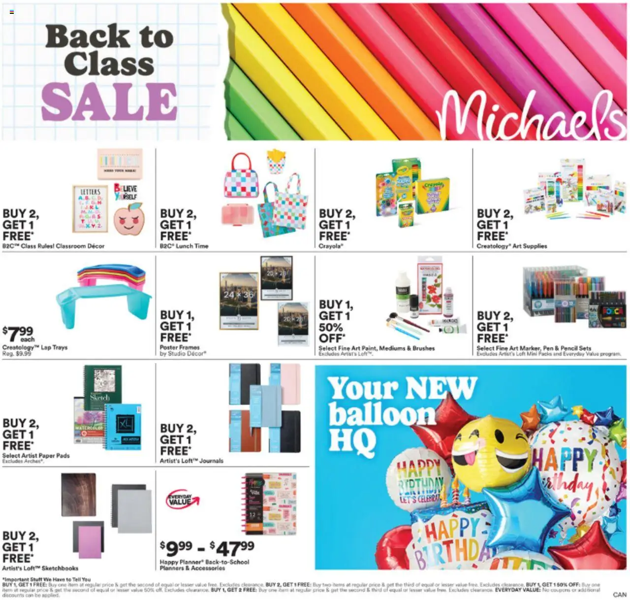 Michaels flyer valid from 25.07.2025 | Page: 1