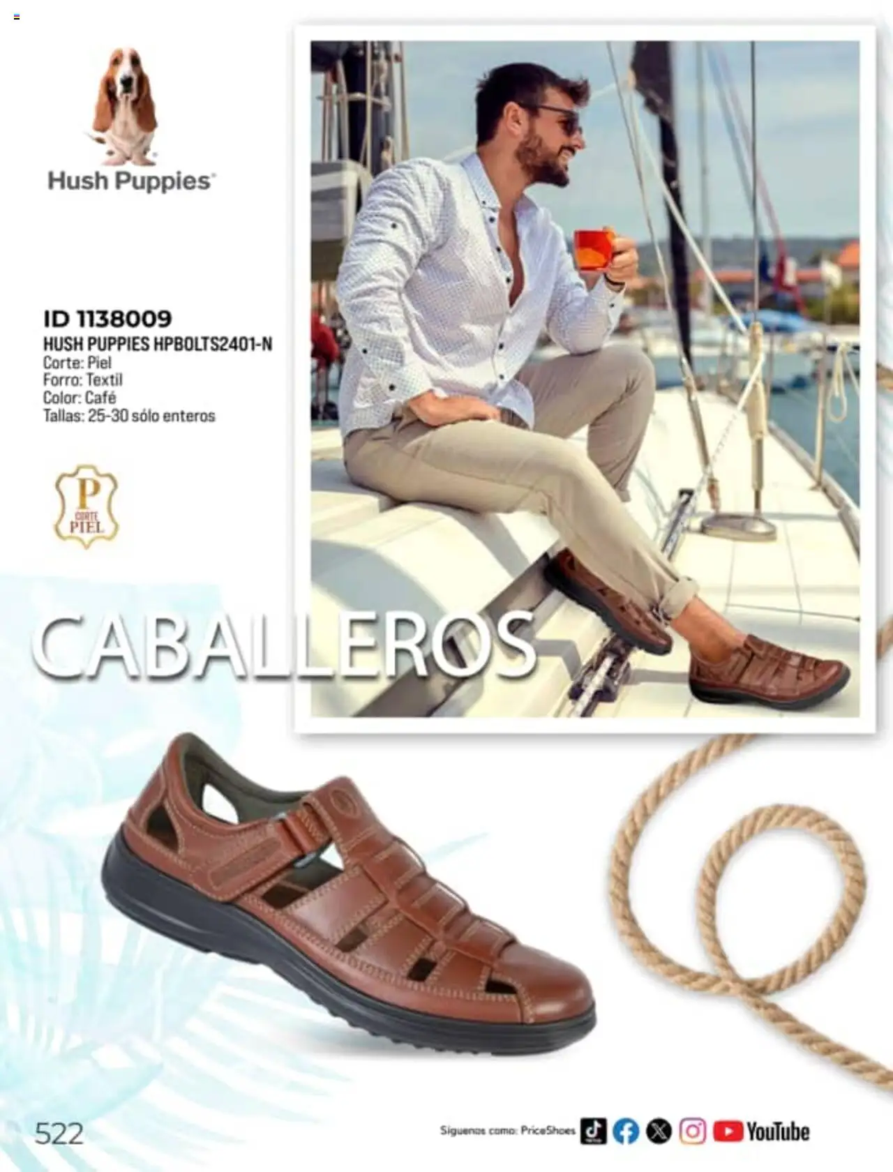 Nuevas ofertas de Price Shoes válidas en toda la República Mexicana desde el 27.01.2025. ¡Encuentra las mejores ofertas en Price Shoes catálogo Sandalias! | Página: 522 | Productos: Café