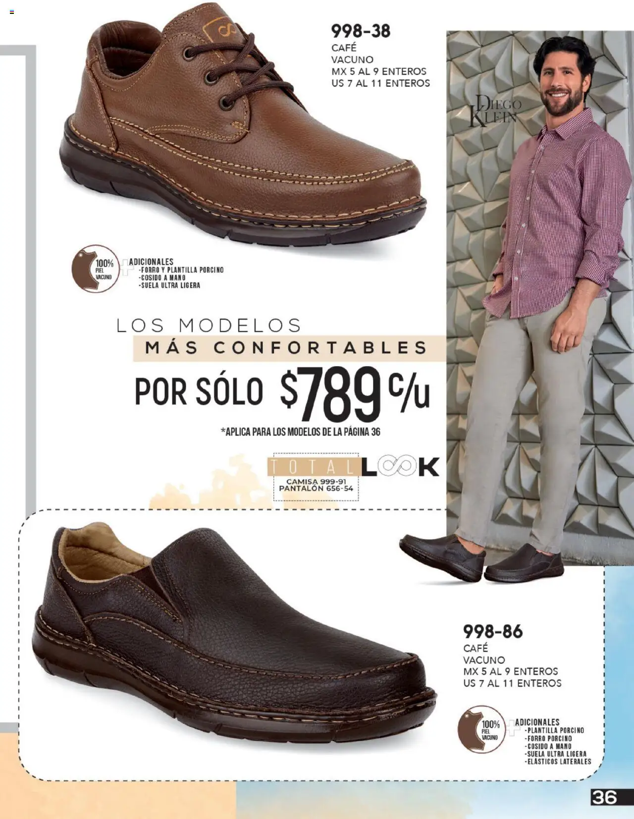 Nuevas ofertas de Cklass válidas en toda la República Mexicana desde el 14.07.2025. ¡Encuentra las mejores ofertas en Cklass catálogo Calzado Hombre! | Página: 37 | Productos: Camisa, Café
