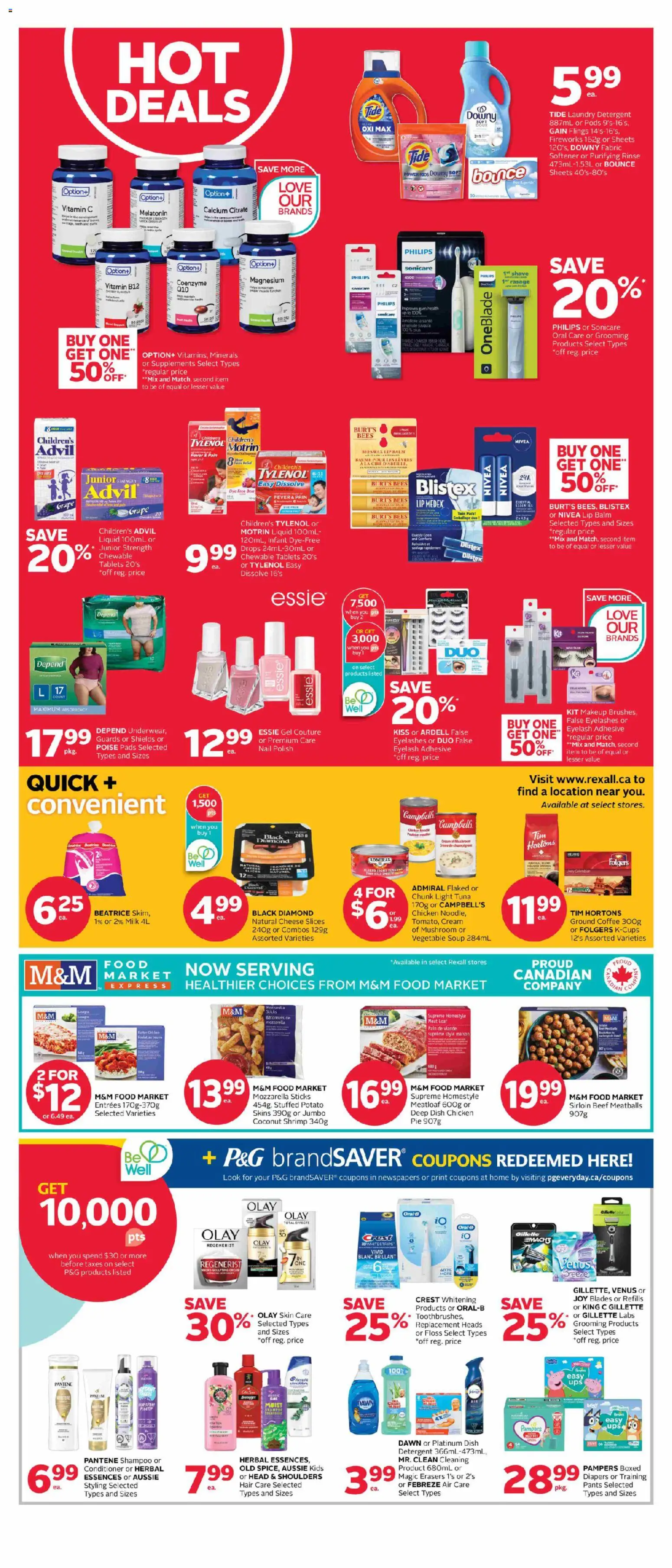 Rexall flyer valid from 31.10.2025 | Page: 3 | Products: Beef, Detergent, Cheese, Chicken