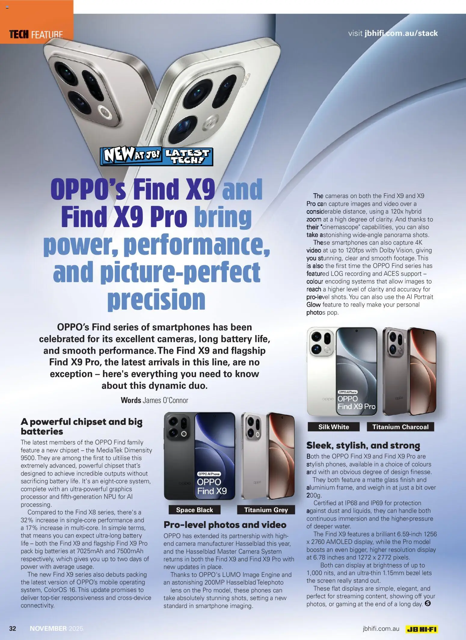 JB Hi-Fi catalogue - valid from 01.11.2025 | Page: 32 | Products: Battery, Phone, Smartphone, Camera