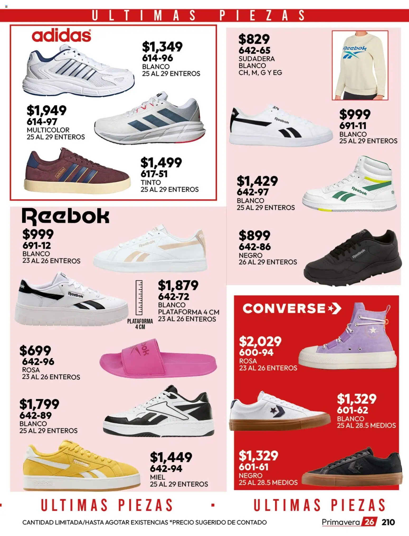 Nuevas ofertas de Cklass válidas en toda la República Mexicana desde el 02.01.2026. ¡Encuentra las mejores ofertas en Cklass catálogo Sportbrands! | Página: 277 | Productos: Sudadera