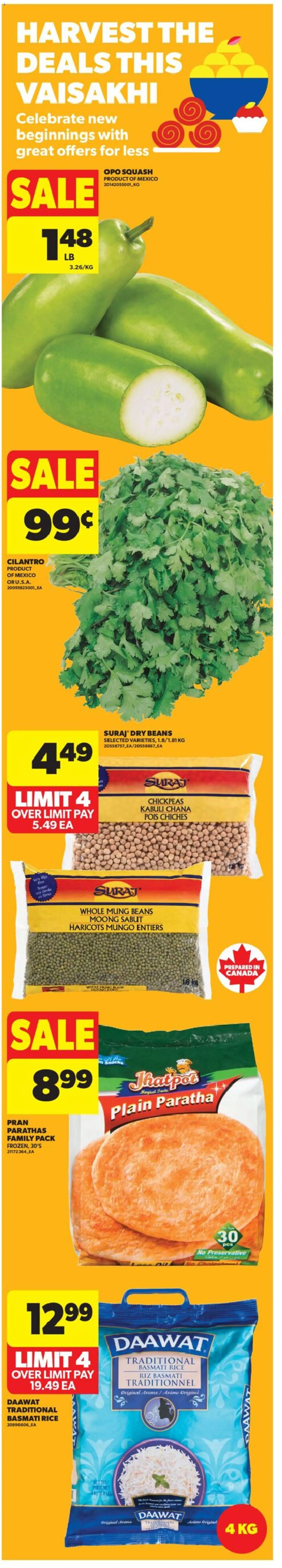 Real Canadian Superstore flyer valid from 09.04.2026 | Page: 5 | Products: Rice