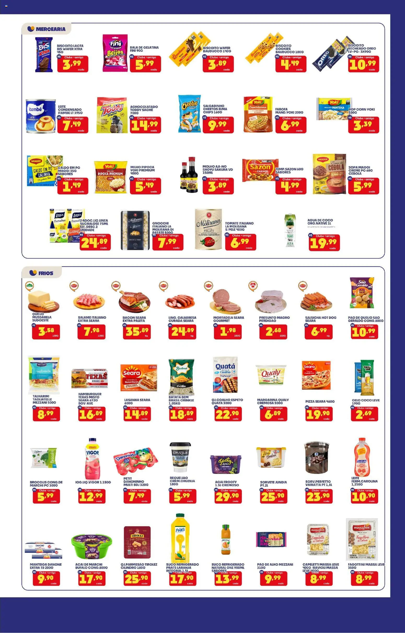 Boa Supermercados Folheto - válido de 13.02.2026 | Página: 3 | Produtos: Biscoito, Queijo, Lasanha, Mussarela