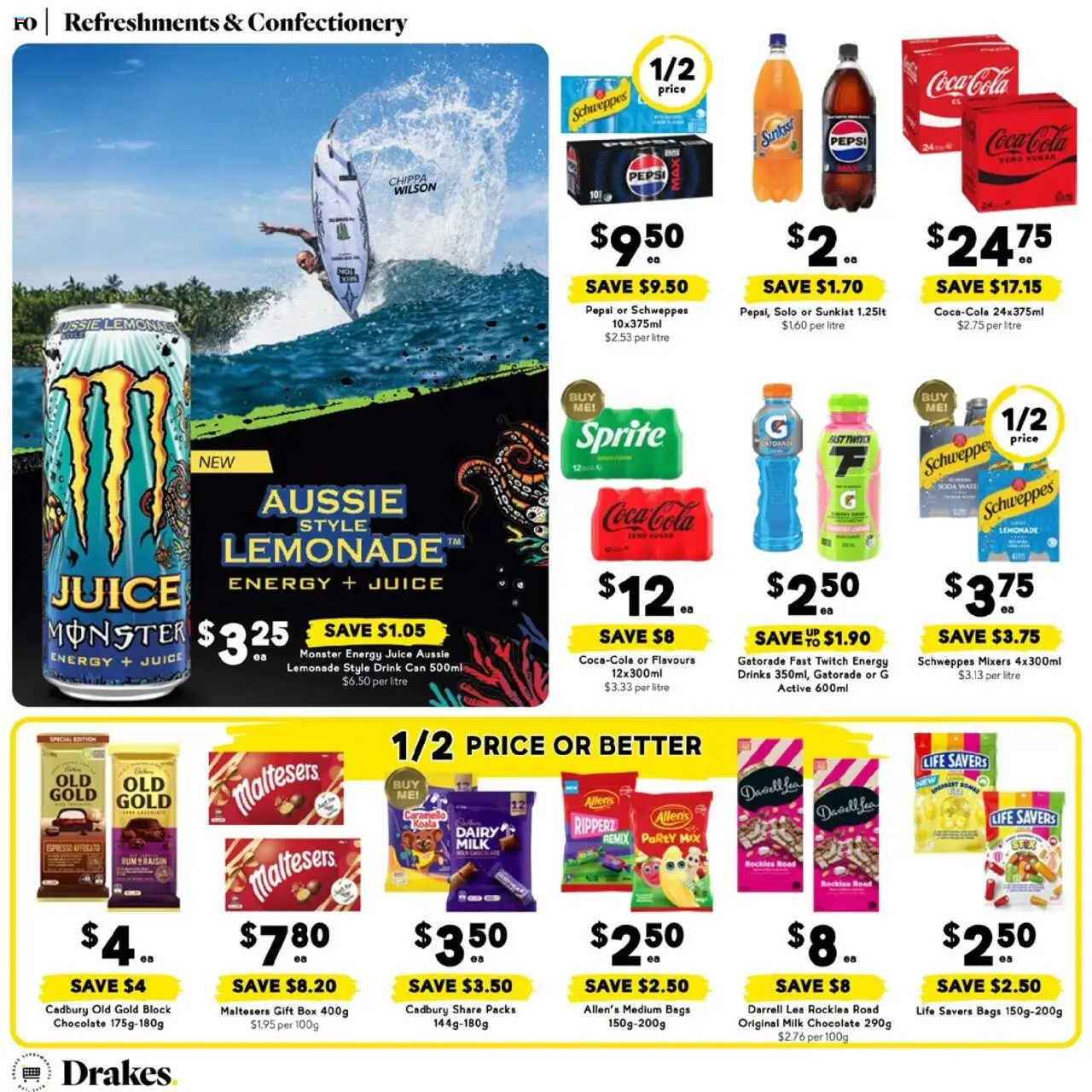 Drakes catalogue - valid from 25.06.2025 | Page: 10 | Products: Milk, Dairy, Chocolate, Pepsi