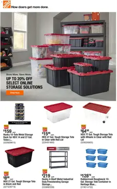 Preview of Home Depot weekly ads valid from 01.01.2026