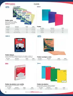 Nuevas ofertas de Office Depot válidas en toda la República Mexicana desde el 09.01.2025. ¡Encuentra las mejores ofertas en Office Depot catálogo 2025! | Página: 56