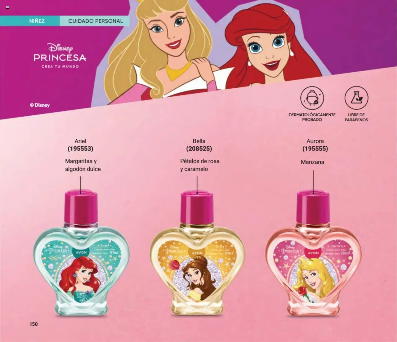 Nuevas ofertas de AVON válidas en toda la República Mexicana desde el 09.08.2025. ¡Encuentra las mejores ofertas en AVON - Casa & Estilo 13 2025! | Página: 152 | Productos: Manzana, Algodón, Perfume