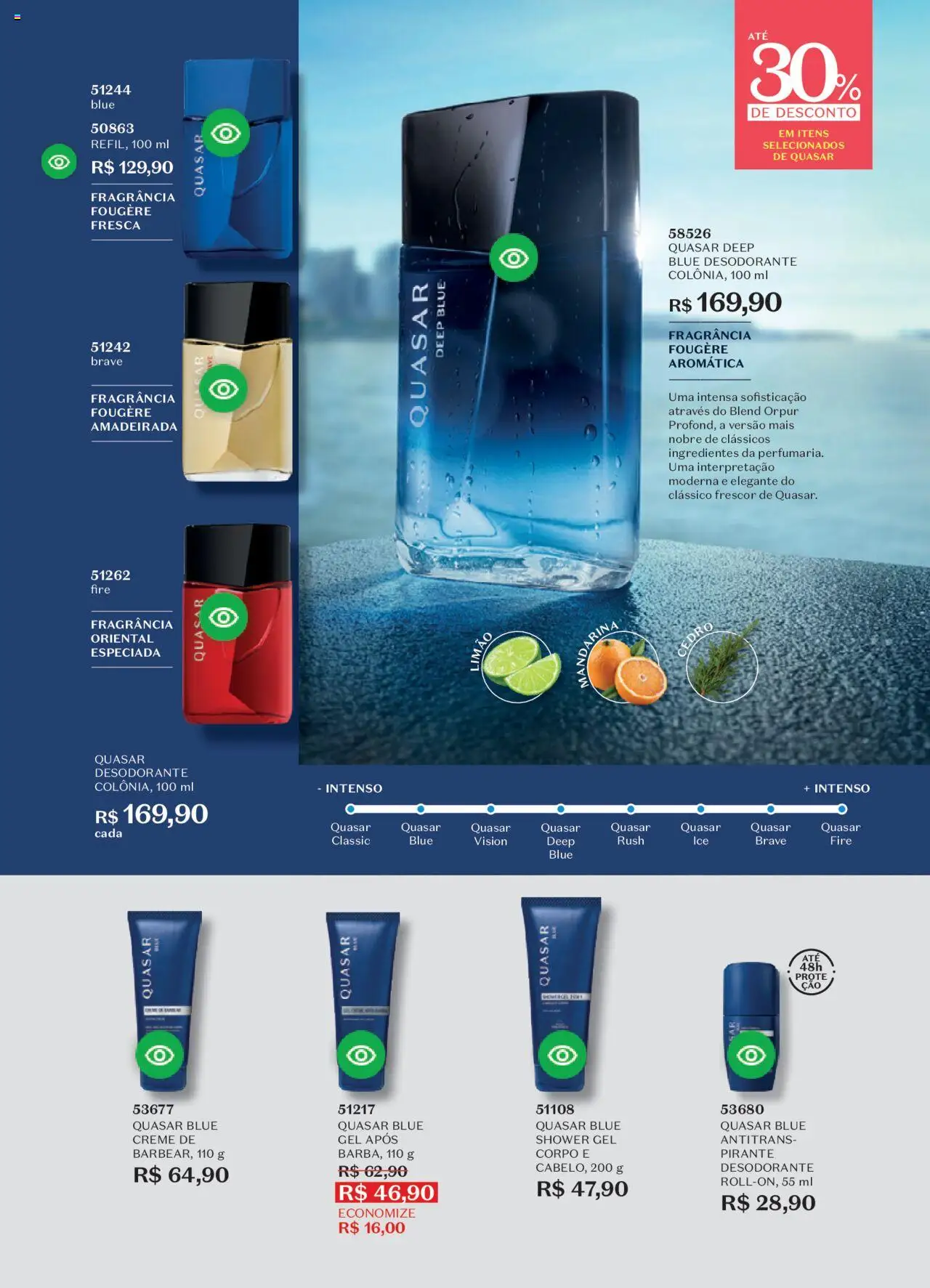 O Boticário Folheto - válido de 11.08.2025 | Página: 43 | Produtos: Fragrância, Desodorante, Creme