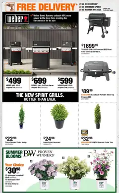 Home Depot flyer valid from 31.07.2025 | Page: 5 | Products: Grill, Blush, Table
