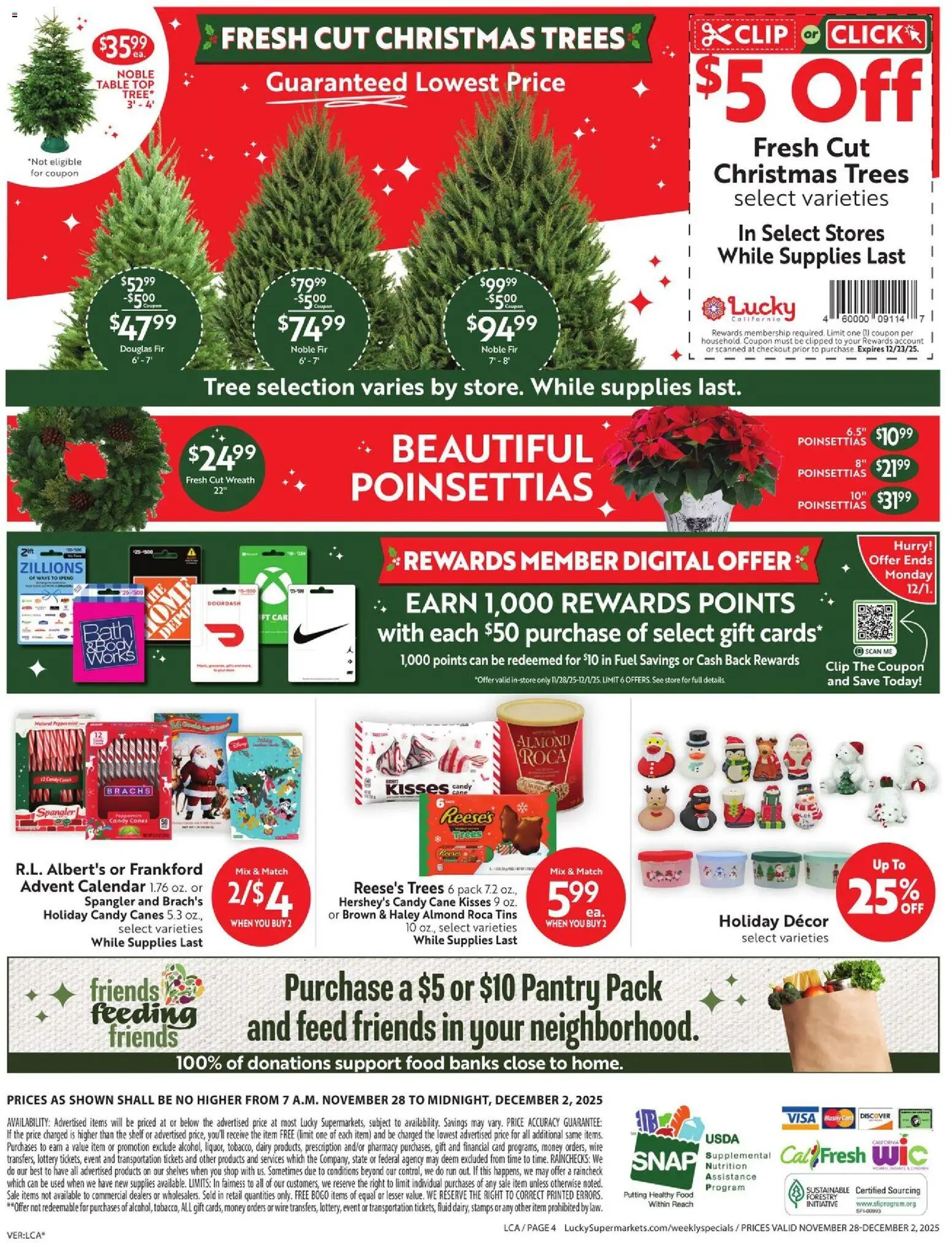 Lucky Supermarkets Weekly Ad - valid from 28.11.2025 | Page: 2 | Products: Peppermint, Shelf, Clip, Wire