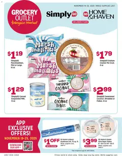 Preview of Grocery Outlet weekly ads valid from 19.11.2025