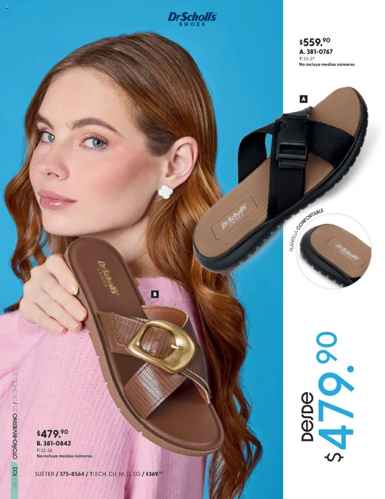 Nuevas ofertas de Andrea válidas en toda la República Mexicana desde el 25.08.2025. ¡Encuentra las mejores ofertas en Andrea - Catálogo Dr Scholls! | Página: 17 | Productos: Suéter