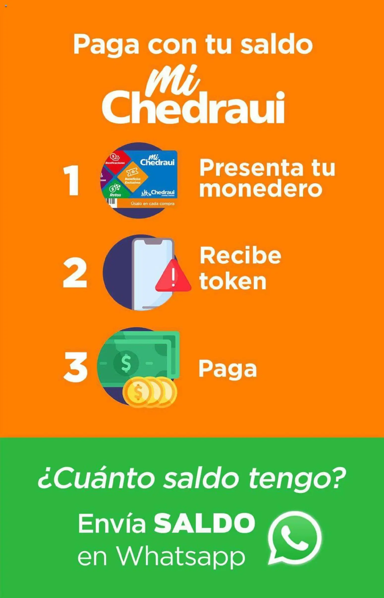 Nuevas ofertas de Chedraui válidas en toda la República Mexicana desde el 05.03.2026. ¡Encuentra las mejores ofertas en Chedraui folleto Farmacia! | Página: 32 | Productos: Monedero