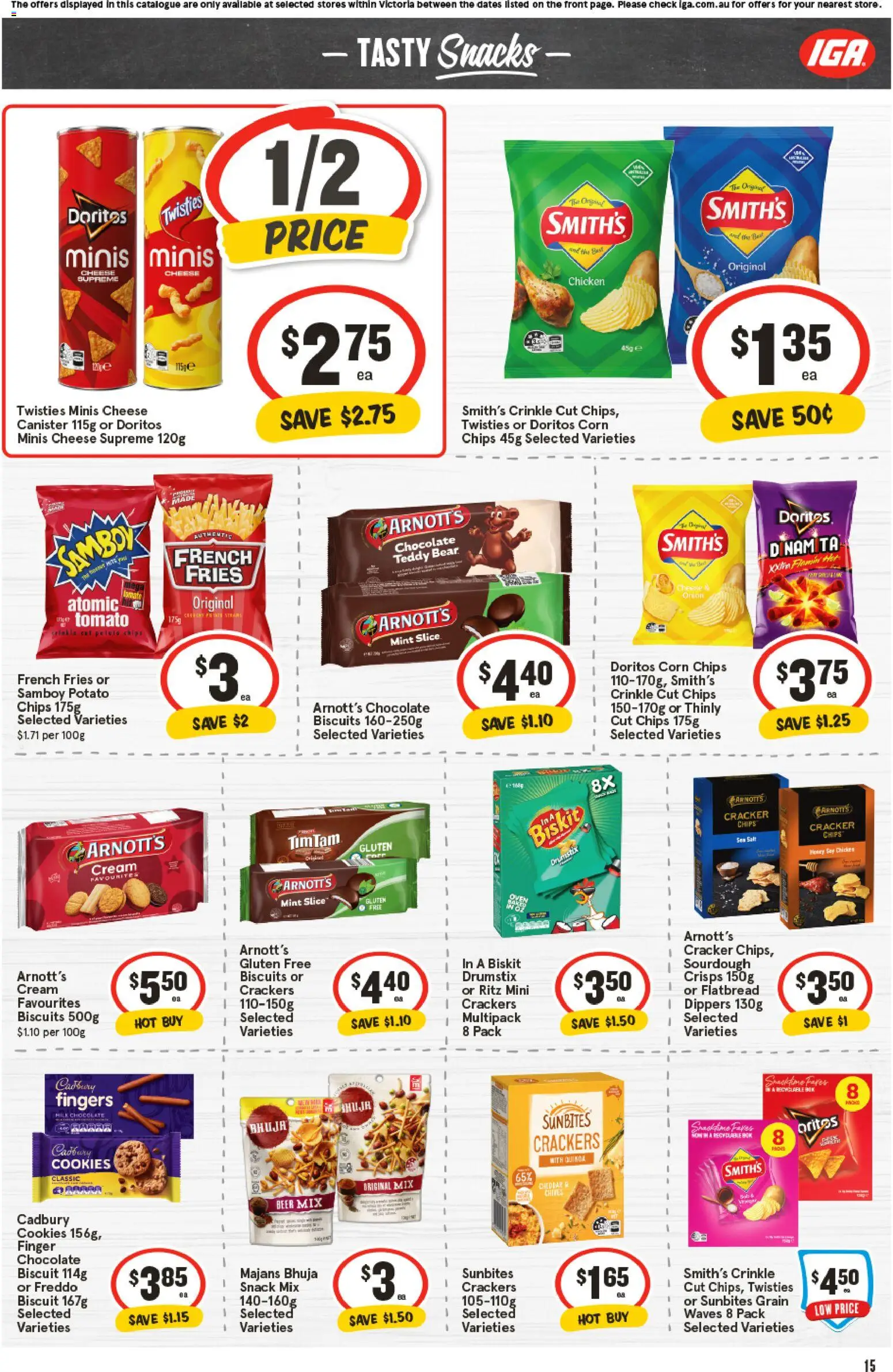 IGA catalogue - valid from 05.11.2025 | Page: 15 | Products: Passionfruit, Sugar, Lime, Case